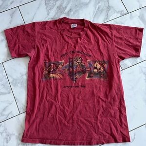 90’s Vintage San Francisco California Art Graphic Tee